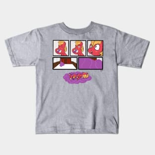 Big Macintosh tries a Grimace shake Kids T-Shirt